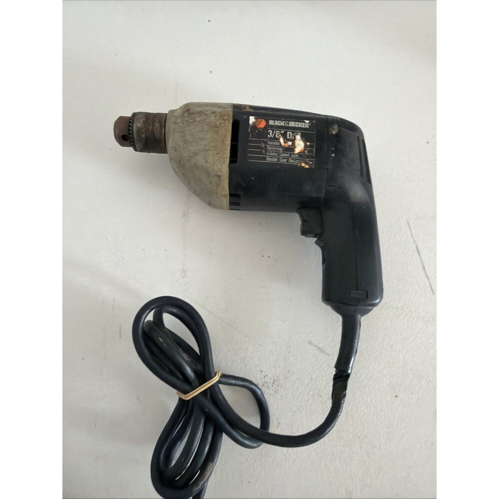 BLACK & DECKER 3.5A 0-1200 VSR 3/8 CORDED DRILL Model 7190 PARTS